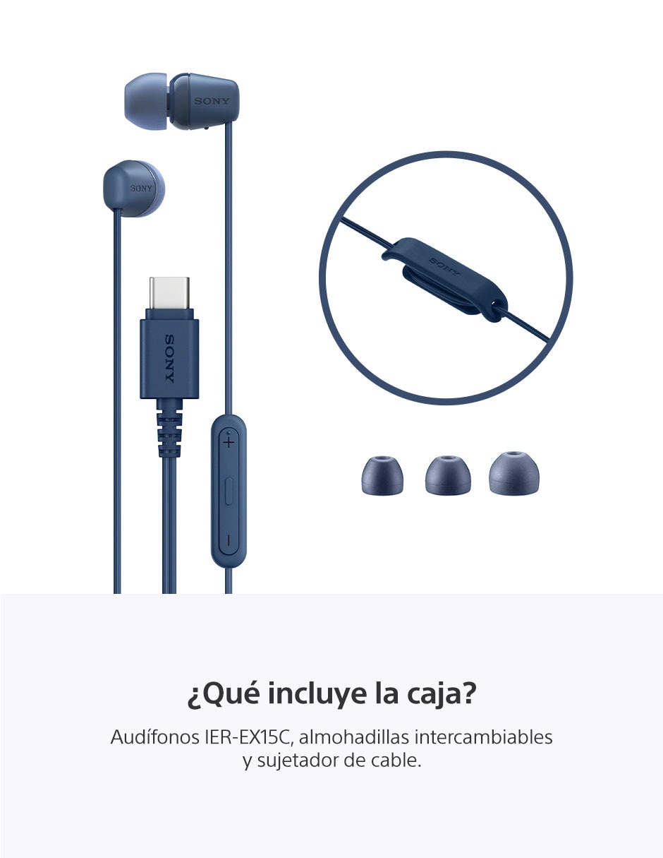 Audífonos in-ear IER-EX15C alámbricos 10
