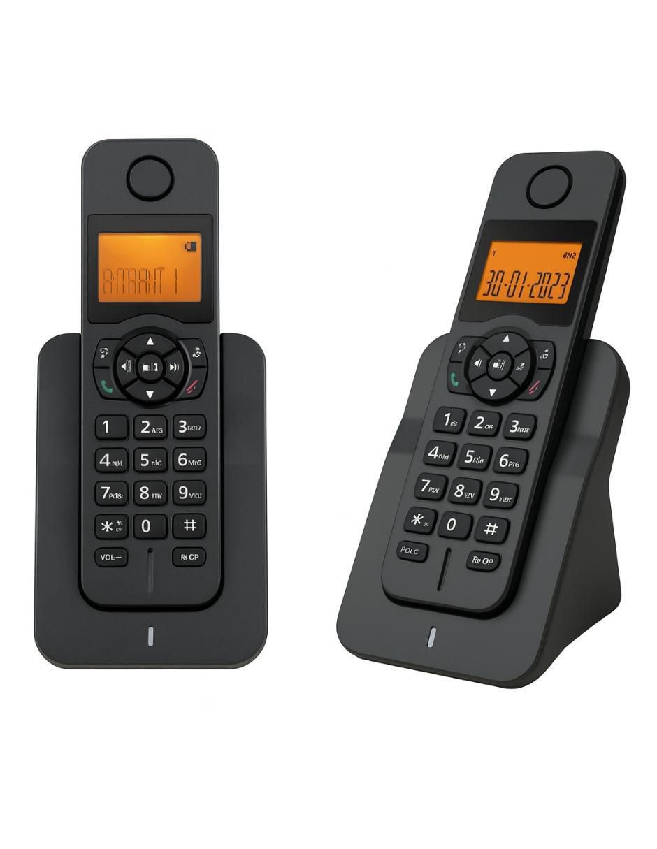 Set de teléfonos 2 auriculares inalámbricos