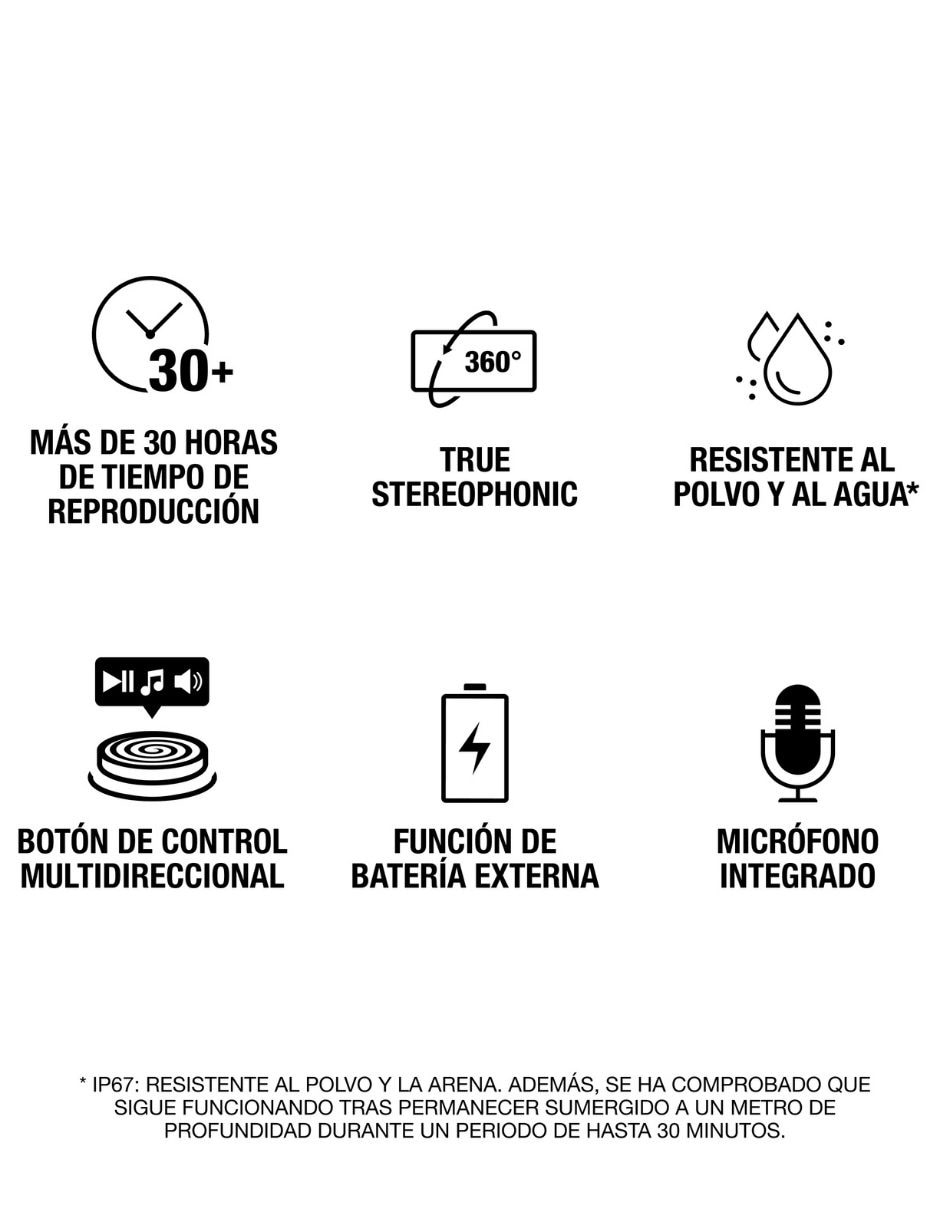Bocina portátil Middleton II bluetooth 17