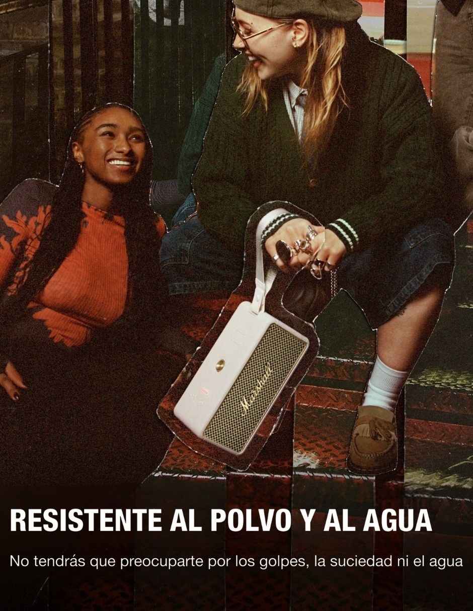 BOCINA PORTÁTIL MARSHALL MARSHA, BEIGEL