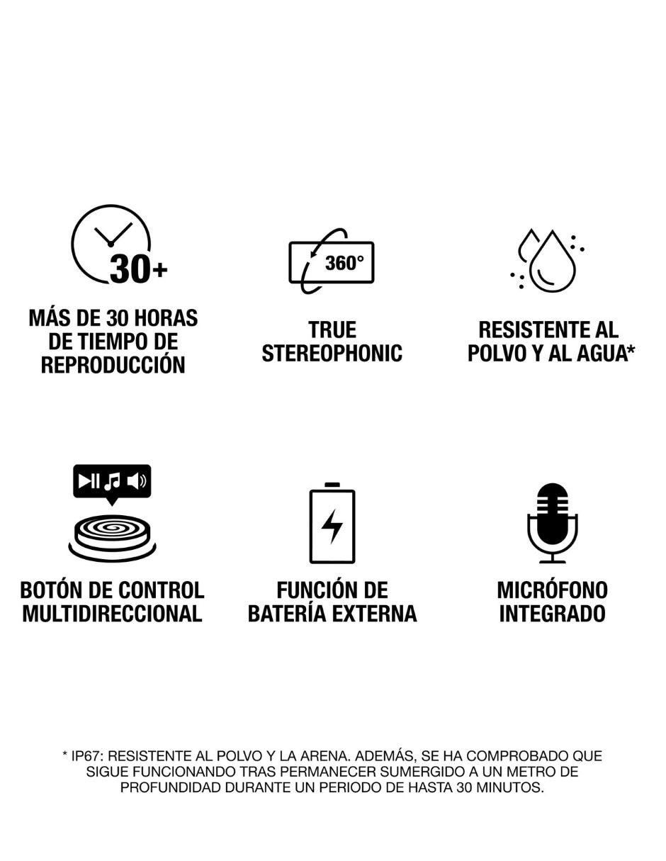 BOCINA PORTÁTIL MARSHALL MARSHA, BEIGEL