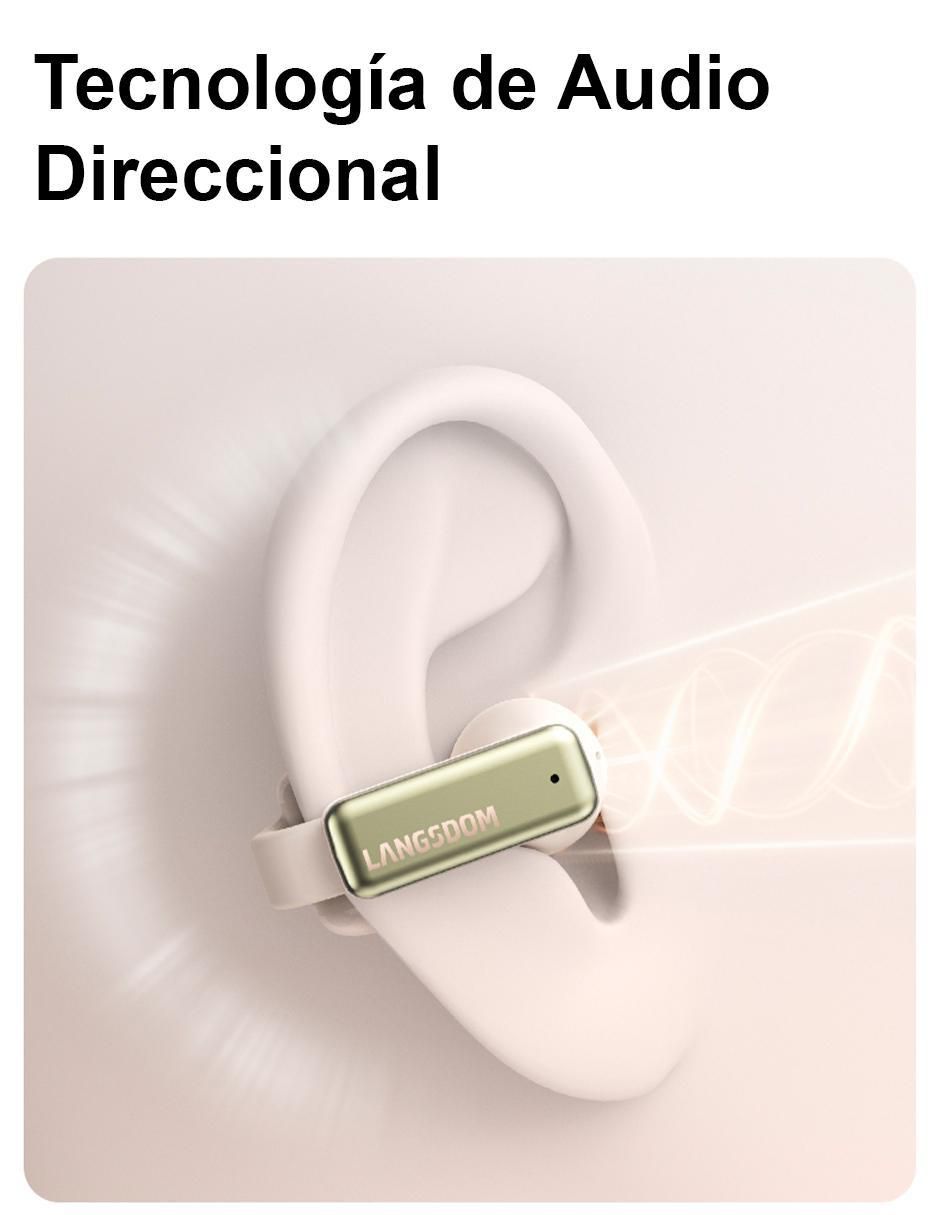 Audífonos on-ear TS28 inalámbricos con cancelación de ruido 5