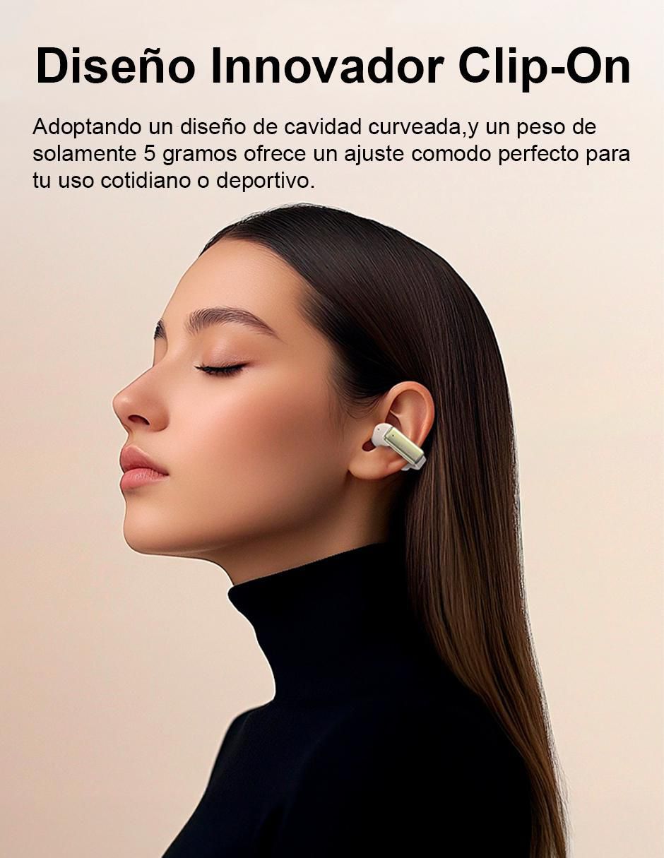 Audífonos on-ear TS28 inalámbricos con cancelación de ruido 6