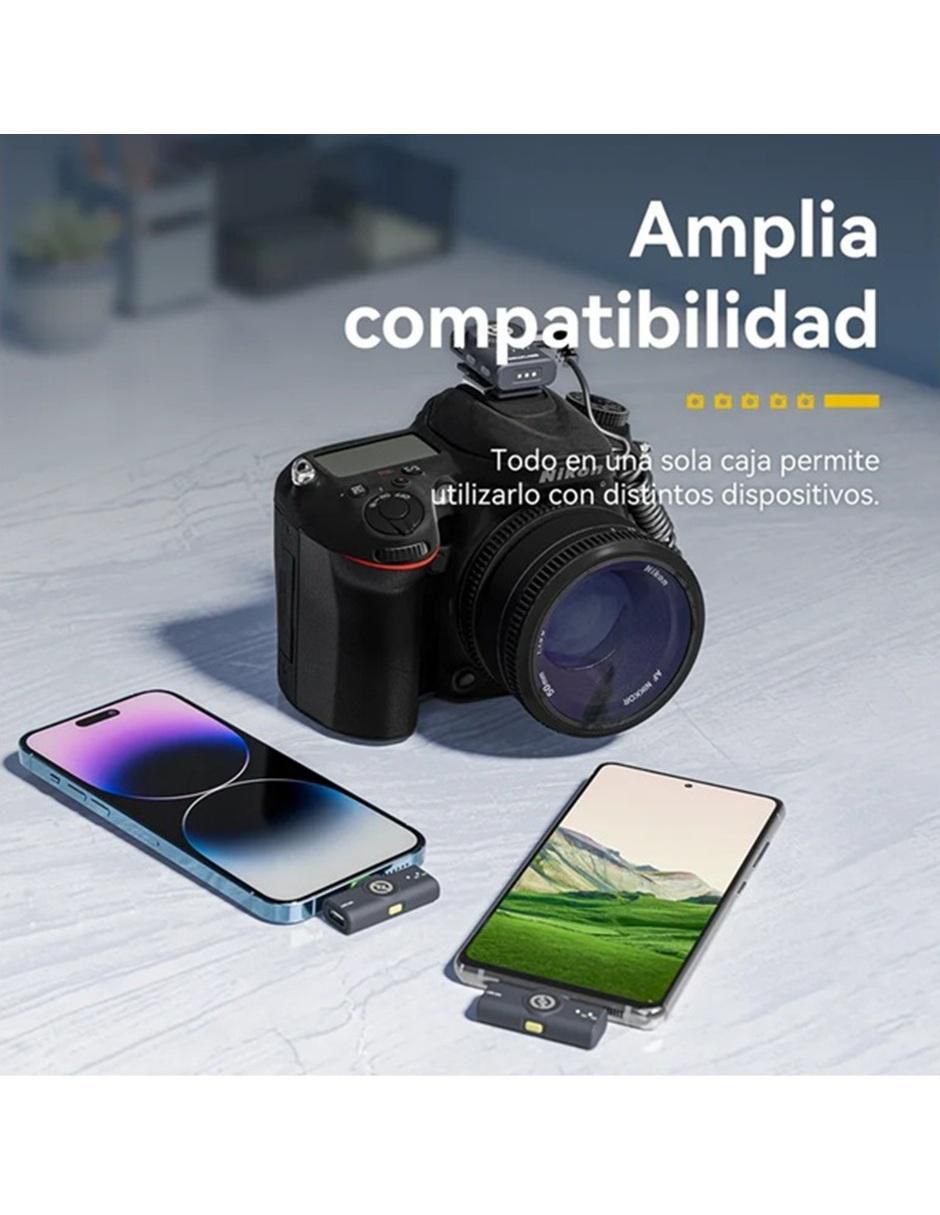 Micrófono de transmisión Inalámbrica Lark M2 5