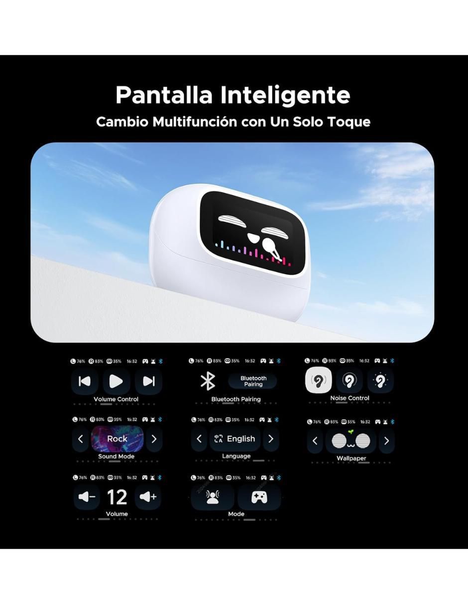 Audífonos In-Ear inalámbrica con cancelación de ruido 3