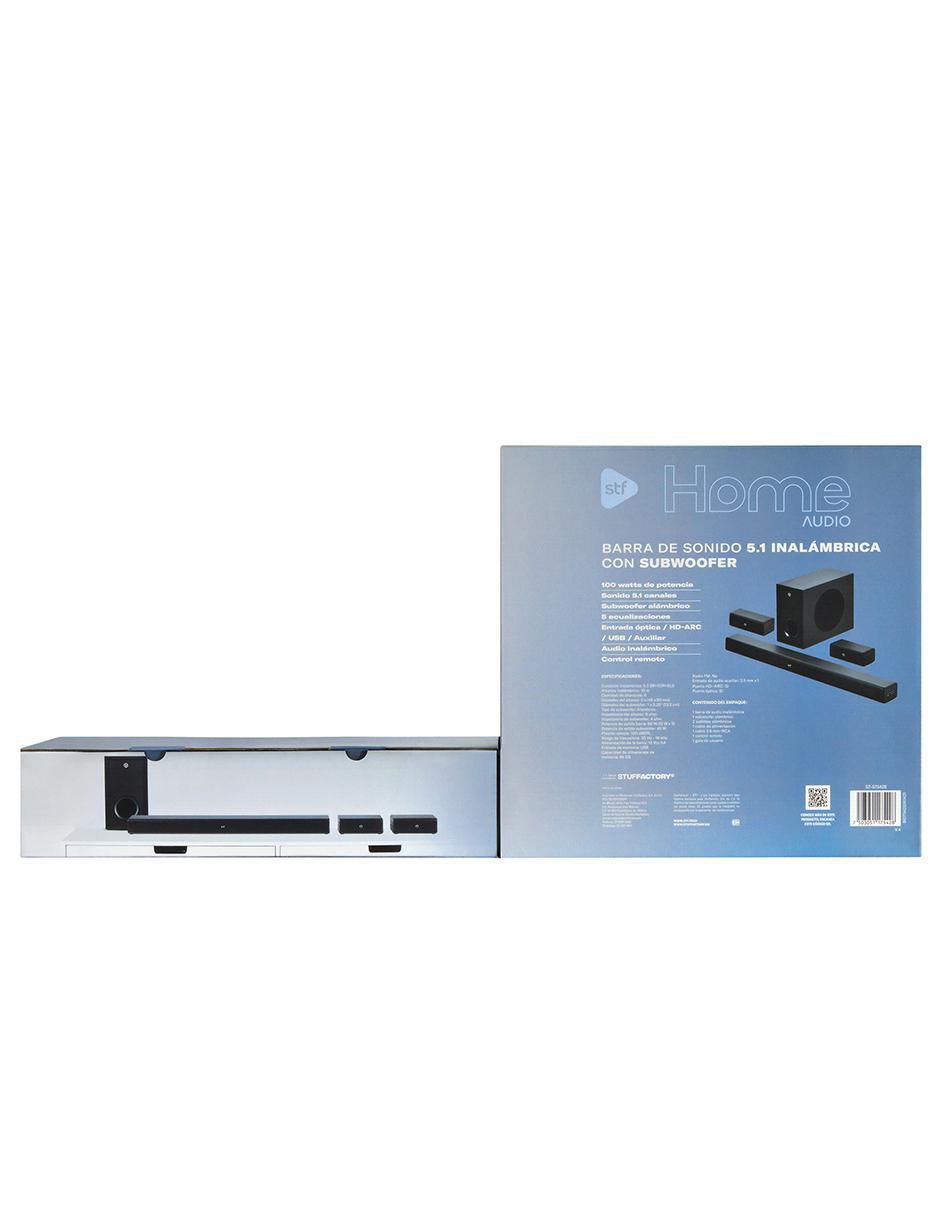 Barra de sonido Home Audio con subwoofer 11