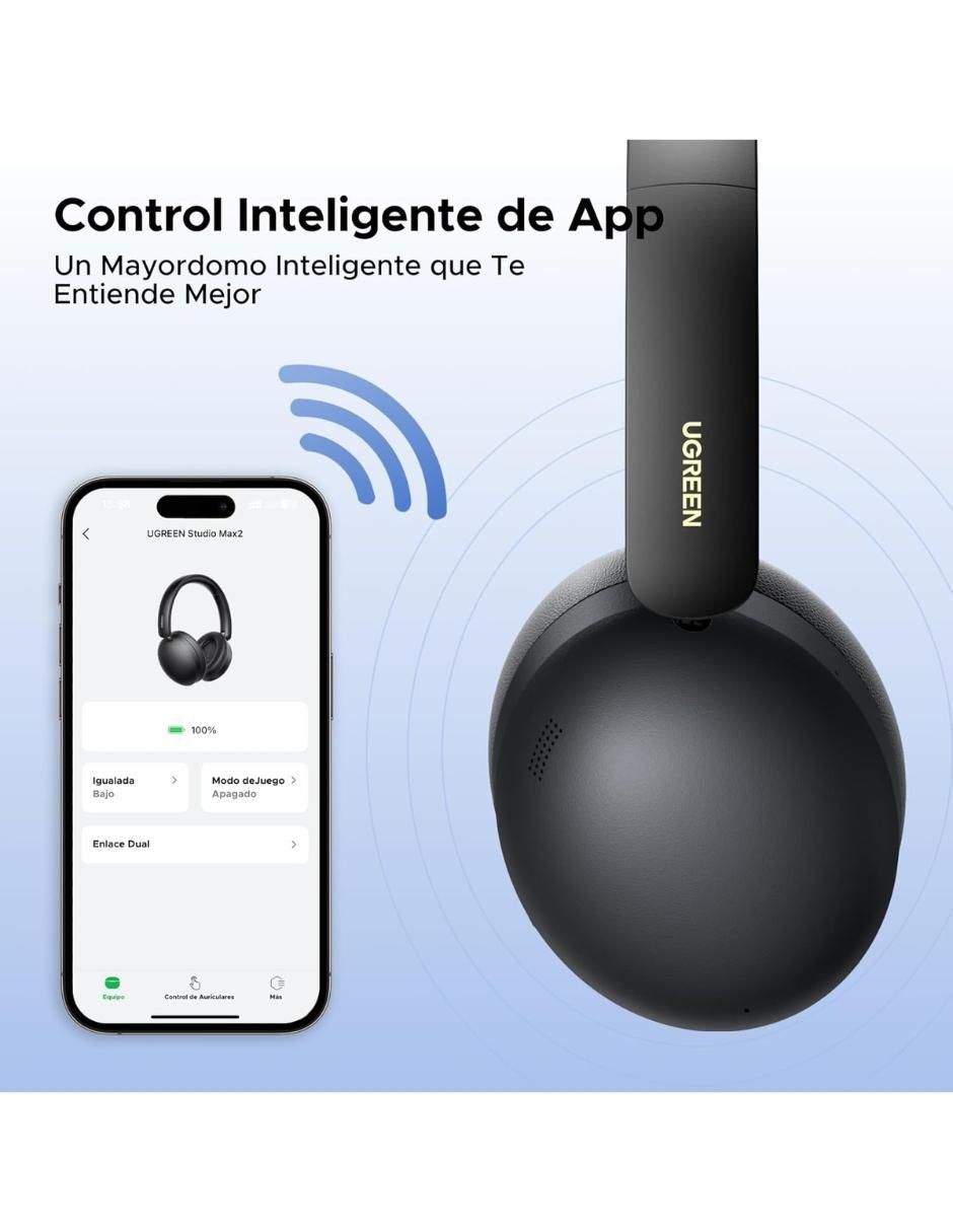 Audífonos on-ear Studio max2 inalámbricos con cancelación de ruido 7