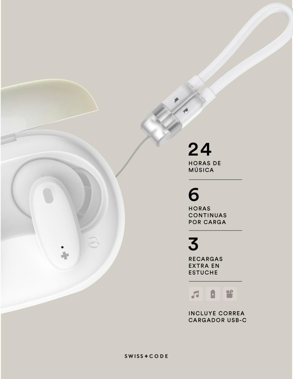 Audífonos In-Ear Sero inalámbricos con cancelación de ruido 2