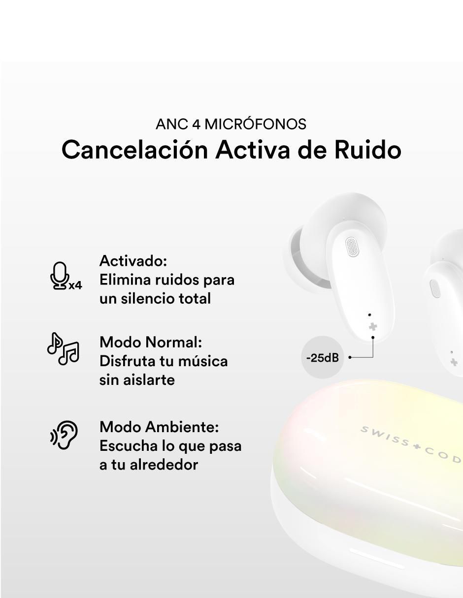 Audífonos In-Ear Sero inalámbricos con cancelación de ruido 5