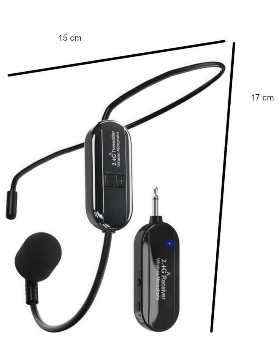 Micrófono estéreo lavalier inalámbrico 4