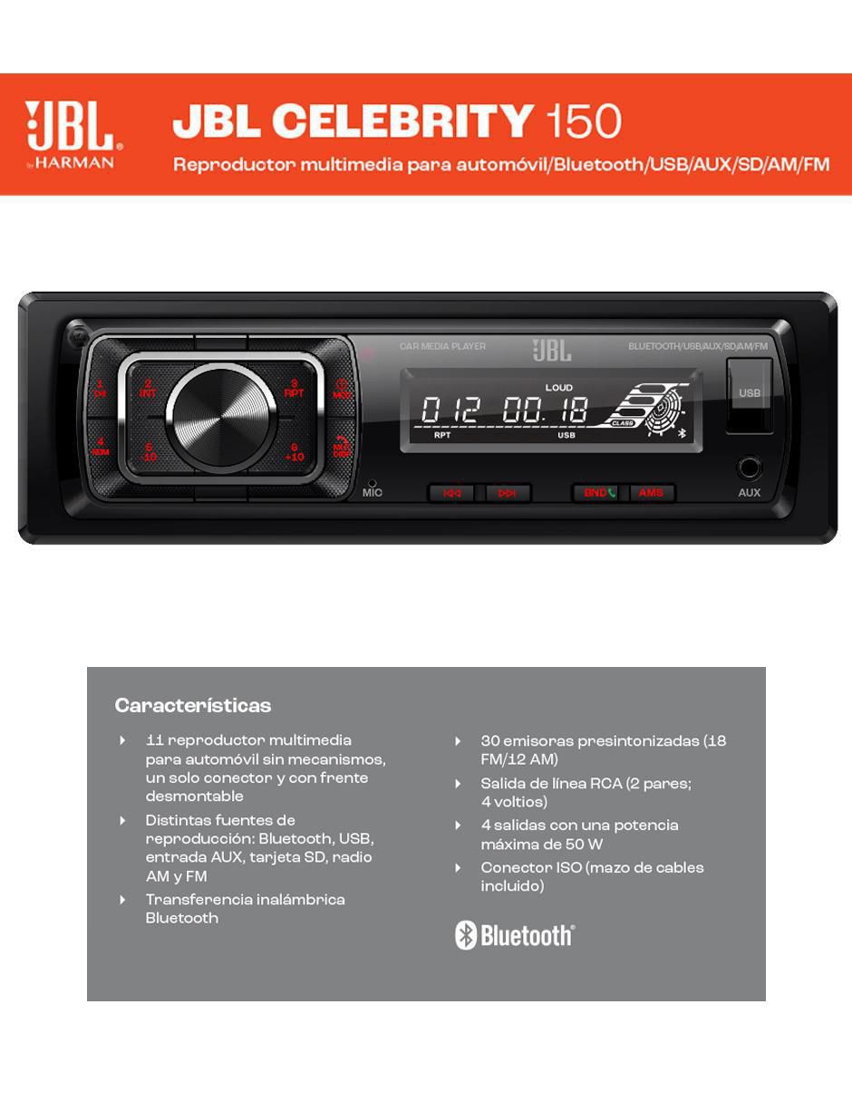 Autoestéreo un din Celebrity-150 5