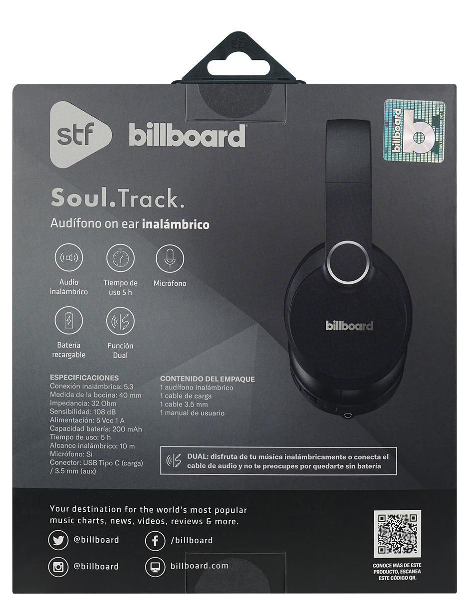 Audífonos on-ear billboard soul track on ear inalámbrica "con (si aplica)" no no aplica