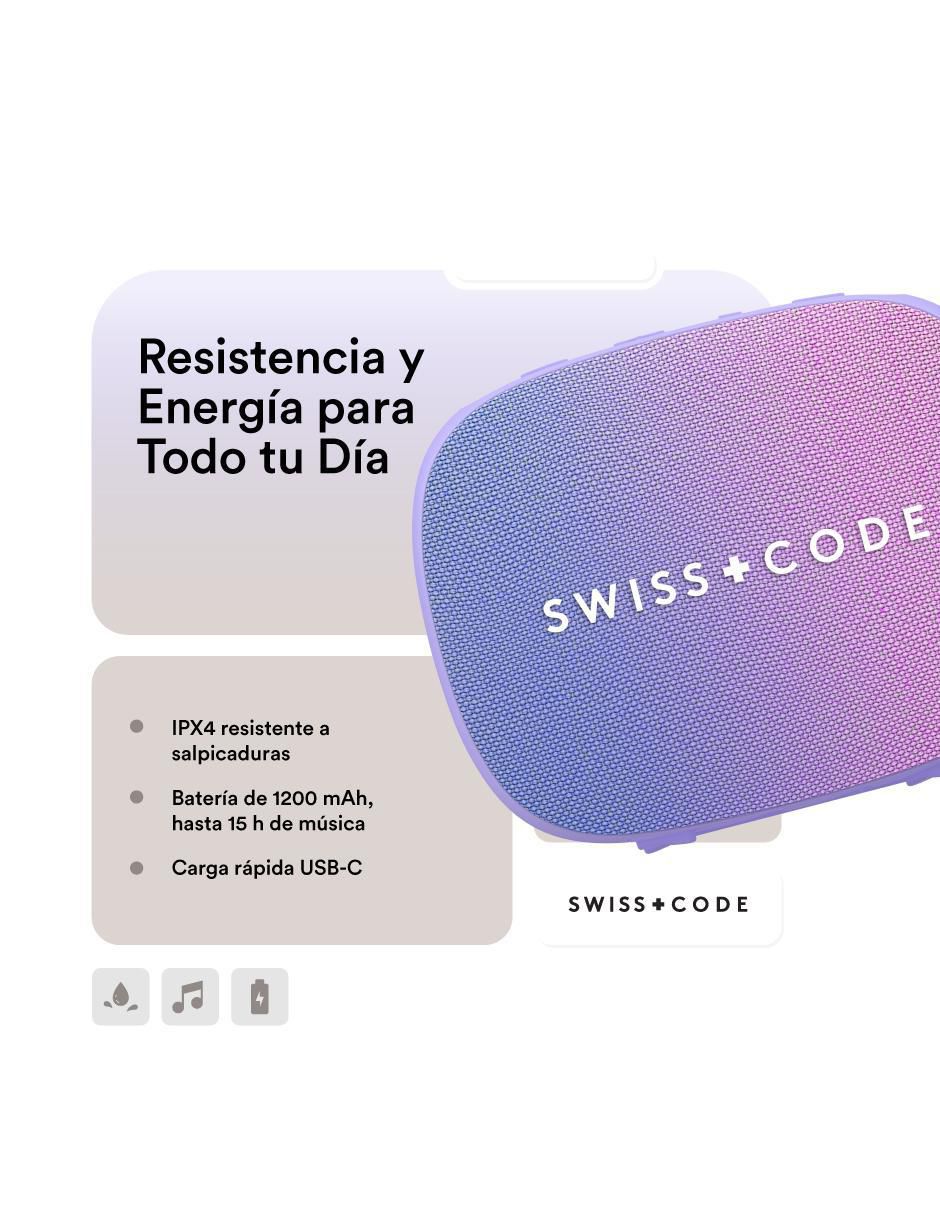 Bocina portátil Juno bluetooth 4