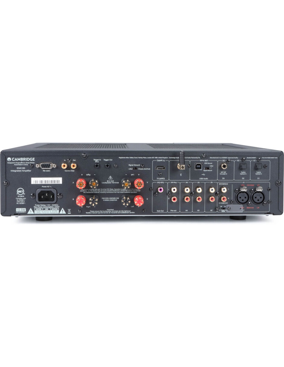 Amplificador estéreo Exa 100 de 100 v - 240 v 2