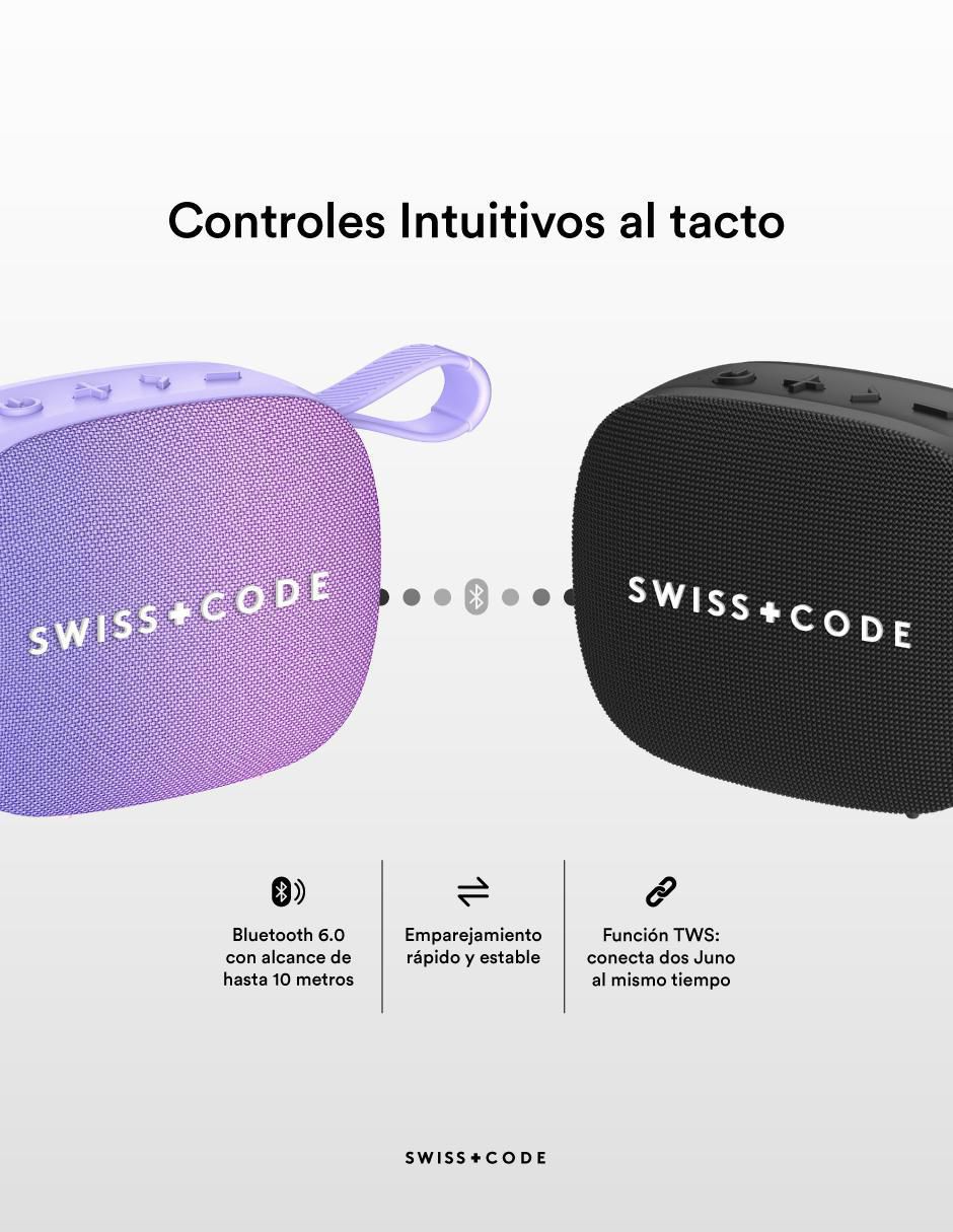 Bocina portátil Juno bluetooth 2