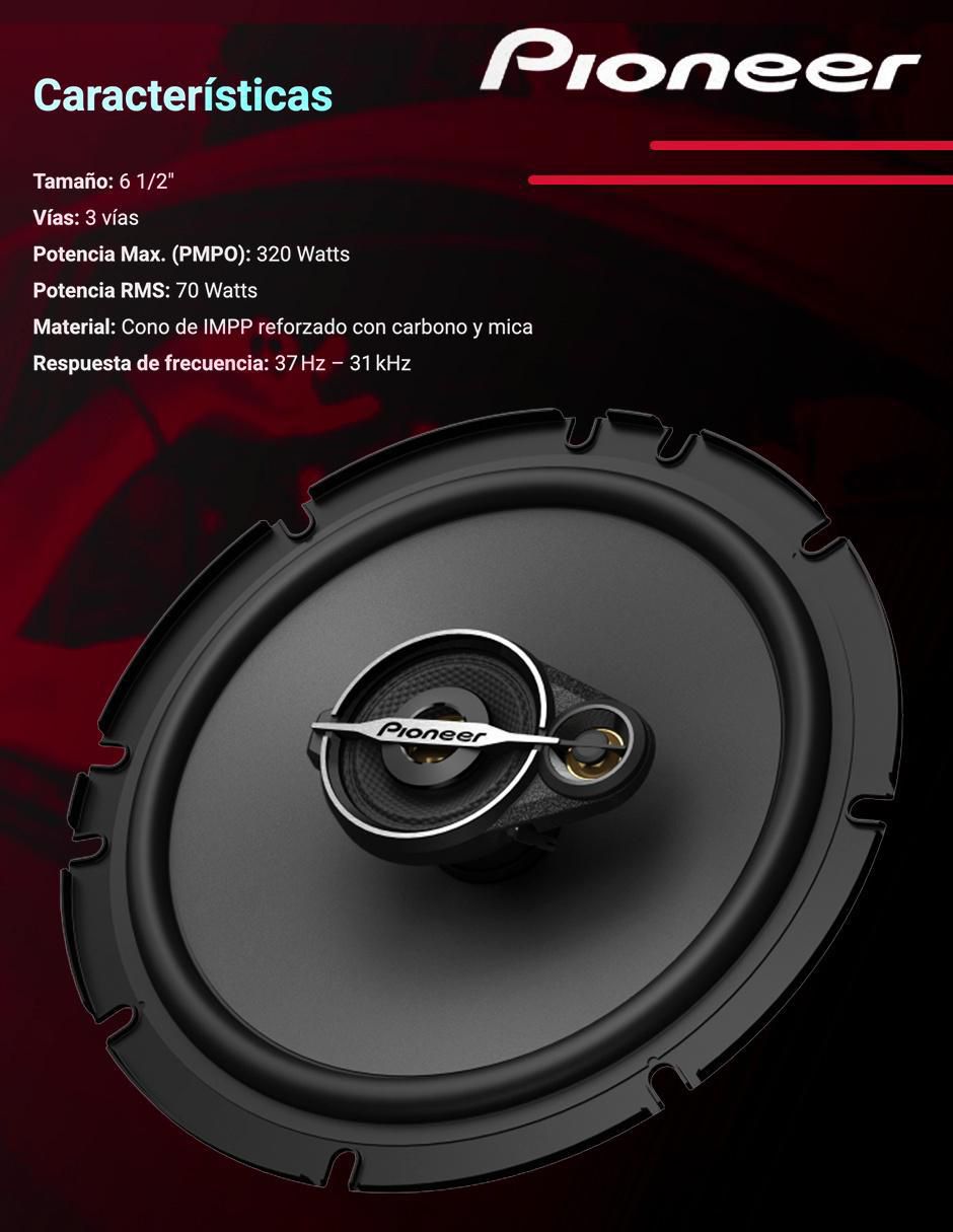 Set de bocinas TS-A1678S 5