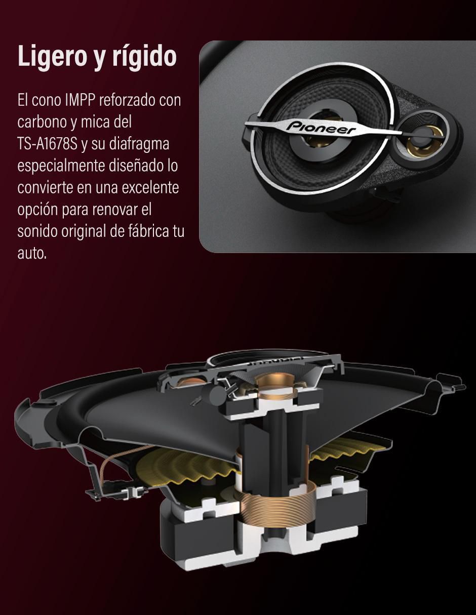 Set de bocinas TS-A1678S 6