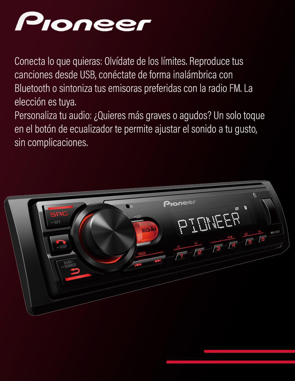 Autoestéreo un din MVH-S145BT 4