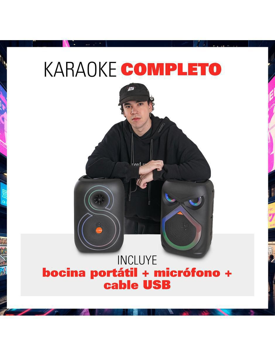 Bafle portátil enna fujita bluetooth party speaker no aplica