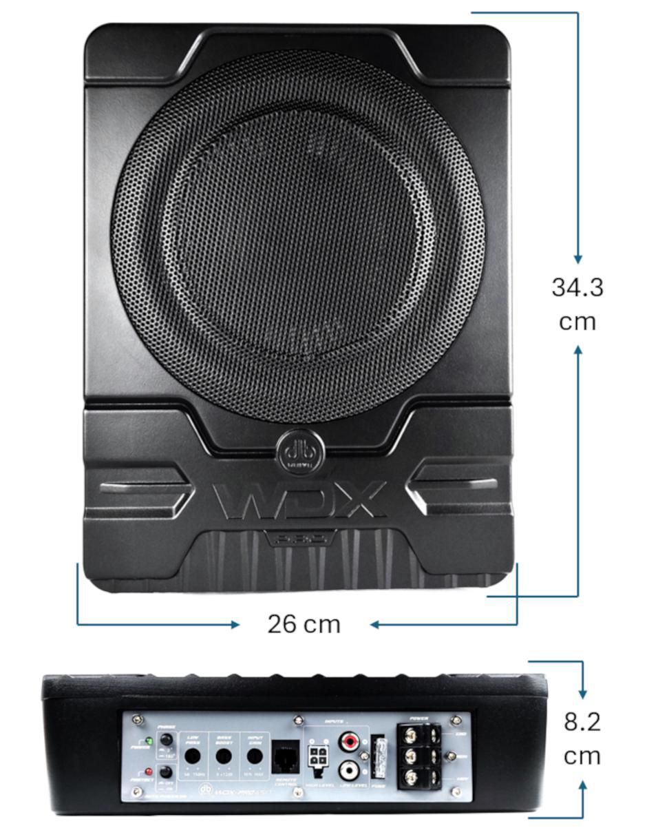 Subwoofer WDX PRO-AS10 13