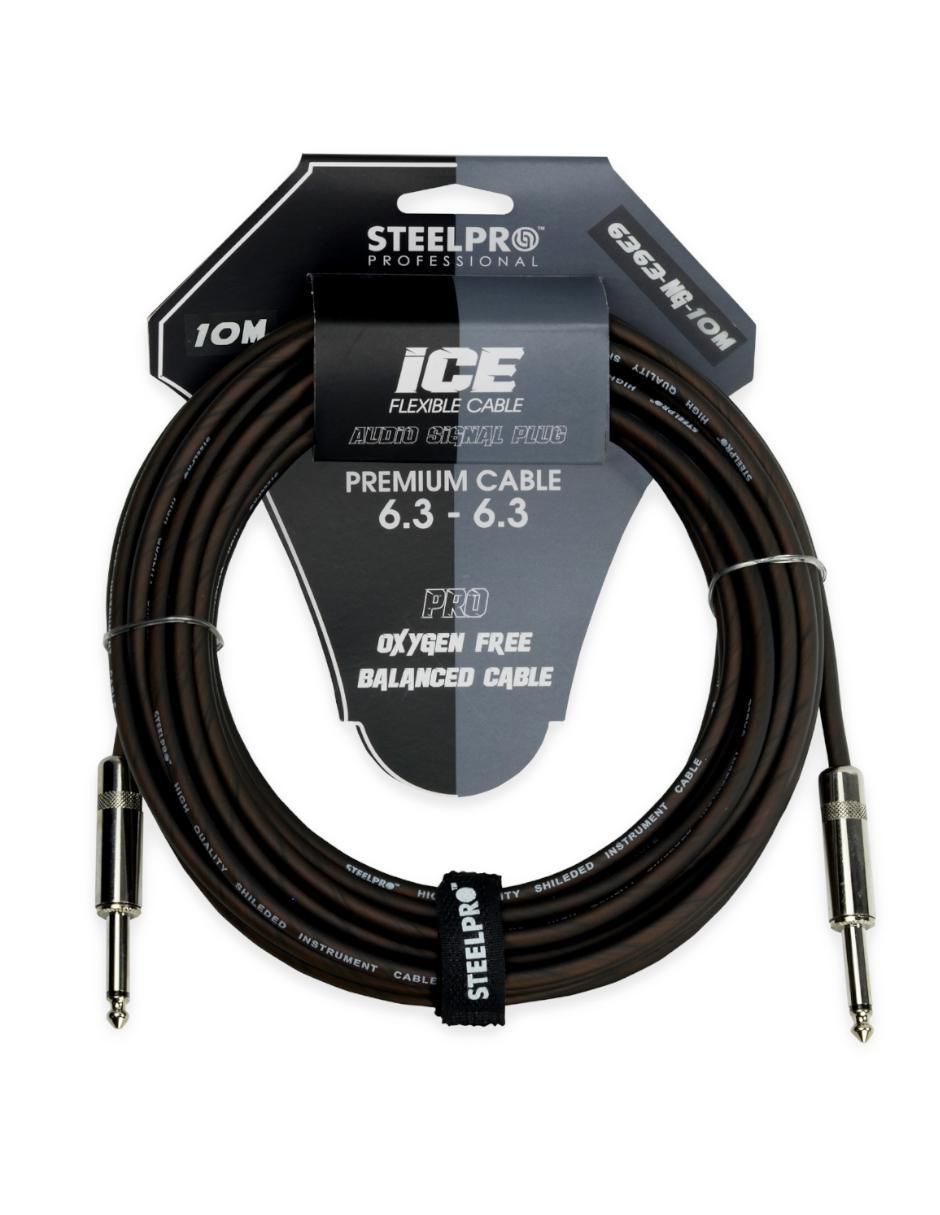 Cable auxiliar 6.35 mm a tipo auxiliar 6.35 mm de 10 m