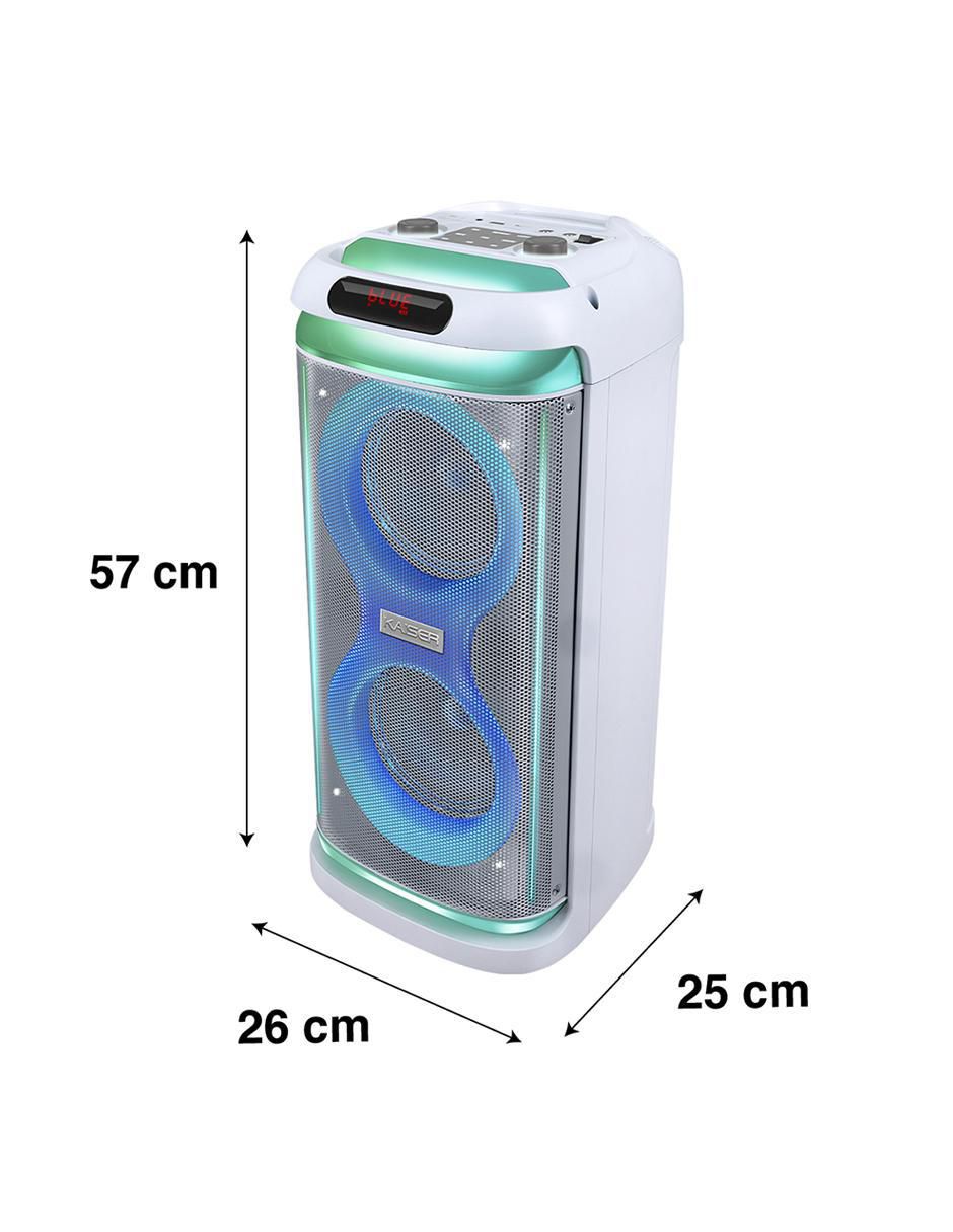 Bocina recargable KSF-8022WHH inalámbrica 9