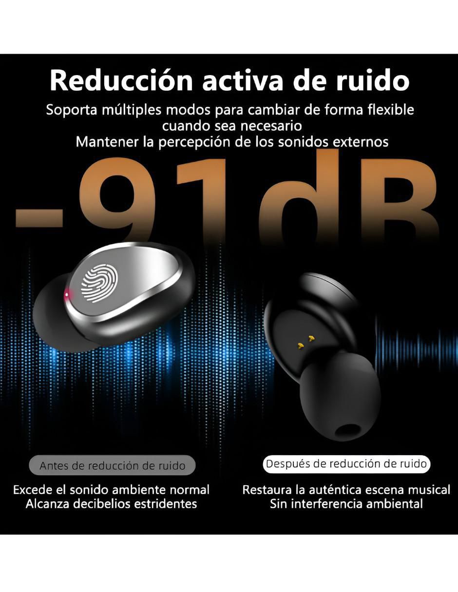Audífonos In-Ear inalámbricos con cancelación de ruido 3