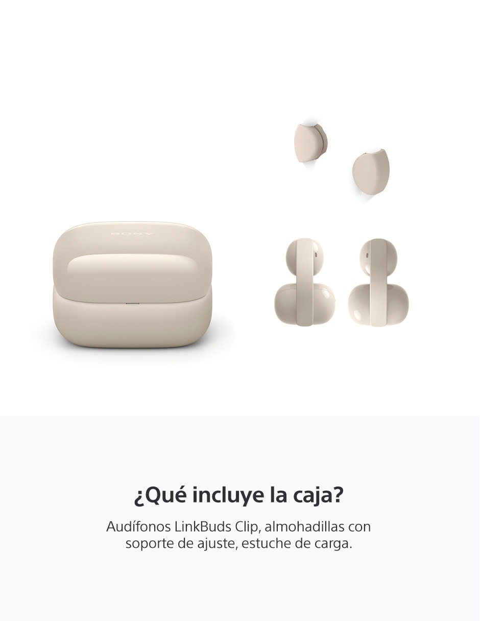 AUDÍFONOS IN-EAR SONY WF-LC900, BEIGE