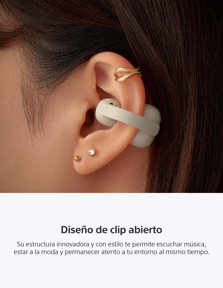 AUDÍFONOS IN-EAR SONY WF-LC900, BEIGE