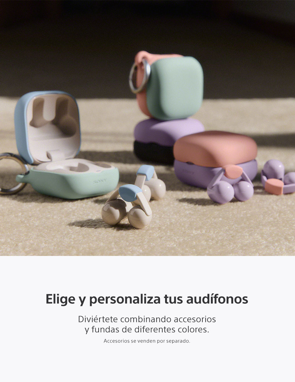 AUDÍFONOS IN-EAR SONY WF-LC900, BEIGE