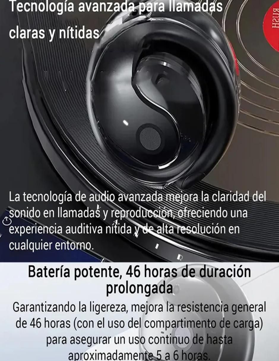 Set de audífonos inalámbricos con cancelacion de ruido 5