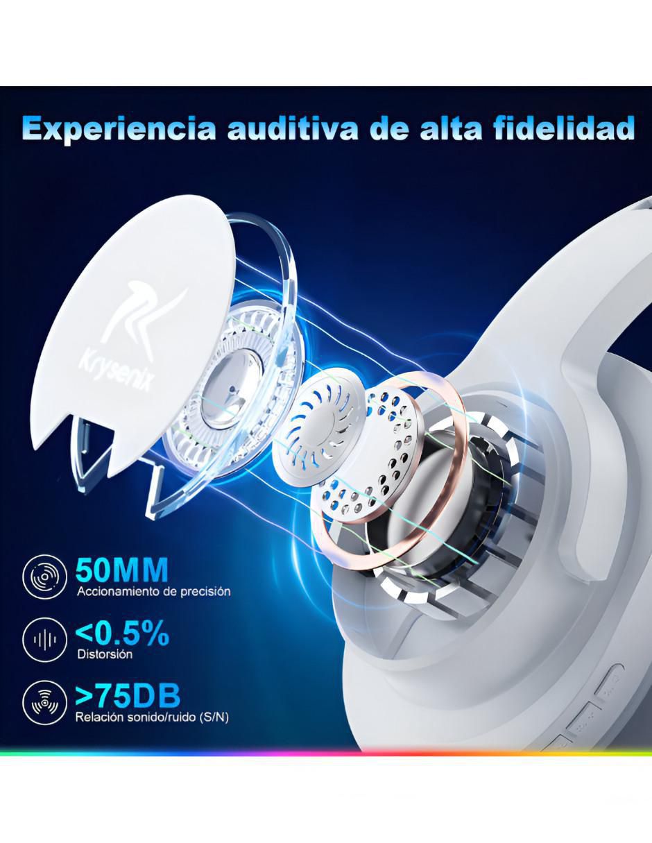 Audífonos Over-Ear inalámbricos con cancelación de ruido 4