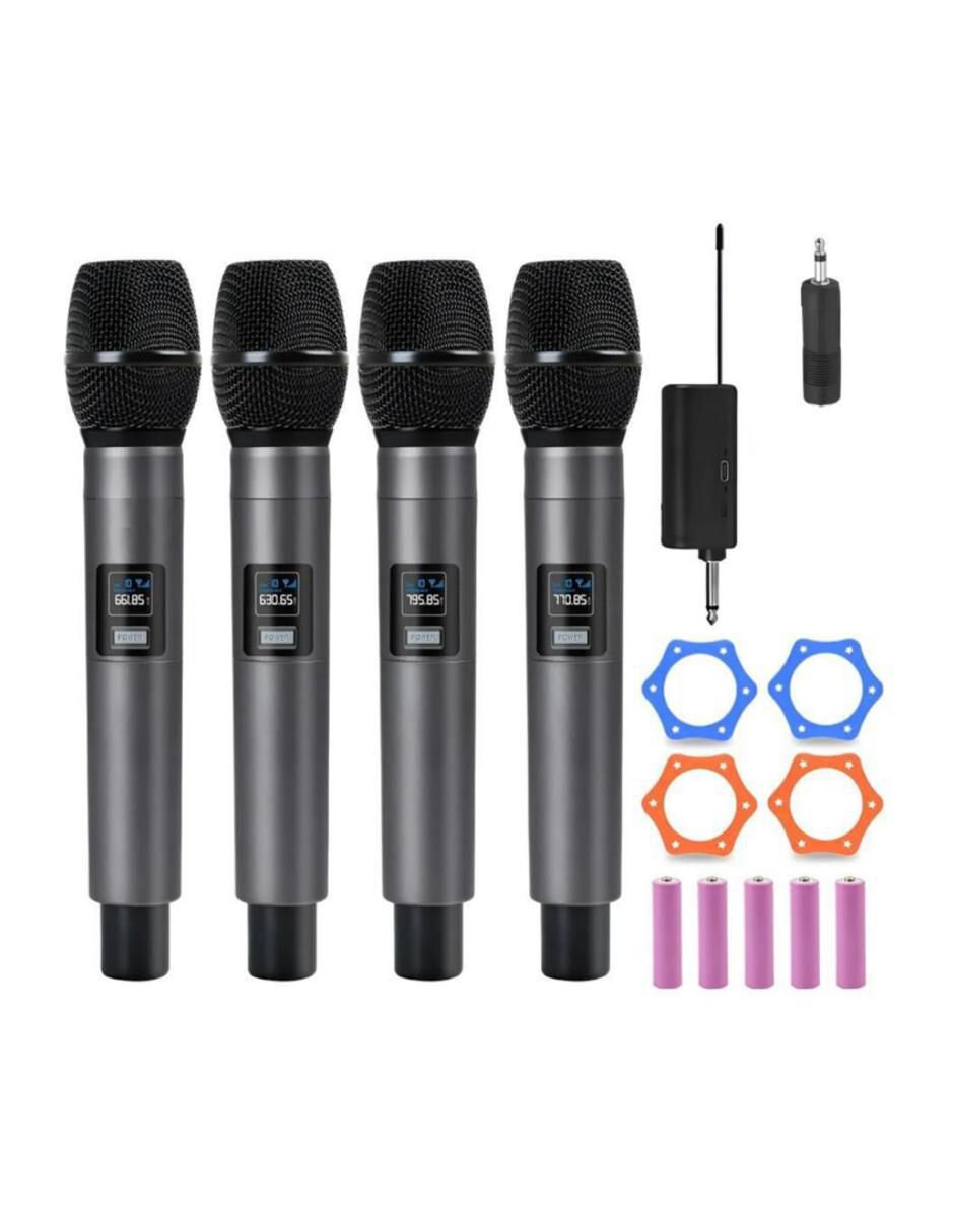 Set micrófono estéreo inalámbrico