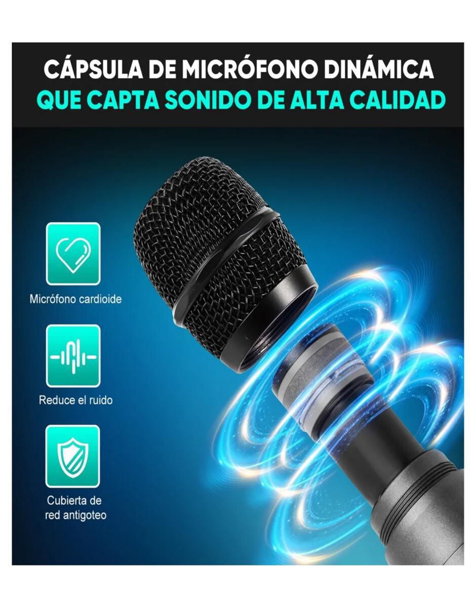 Set micrófono estéreo inalámbrico 3