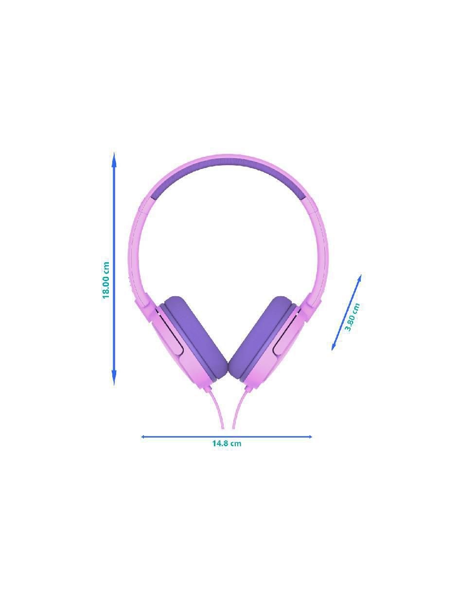 Audífonos on-ear TAK2019PK/37 alámbricos 4