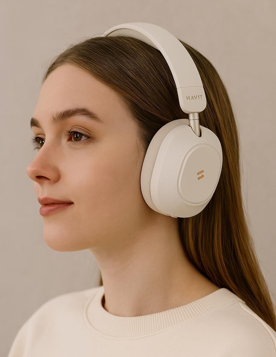 Audífonos Over-Ear H668BT inalámbrica con  cancelación de ruido 4