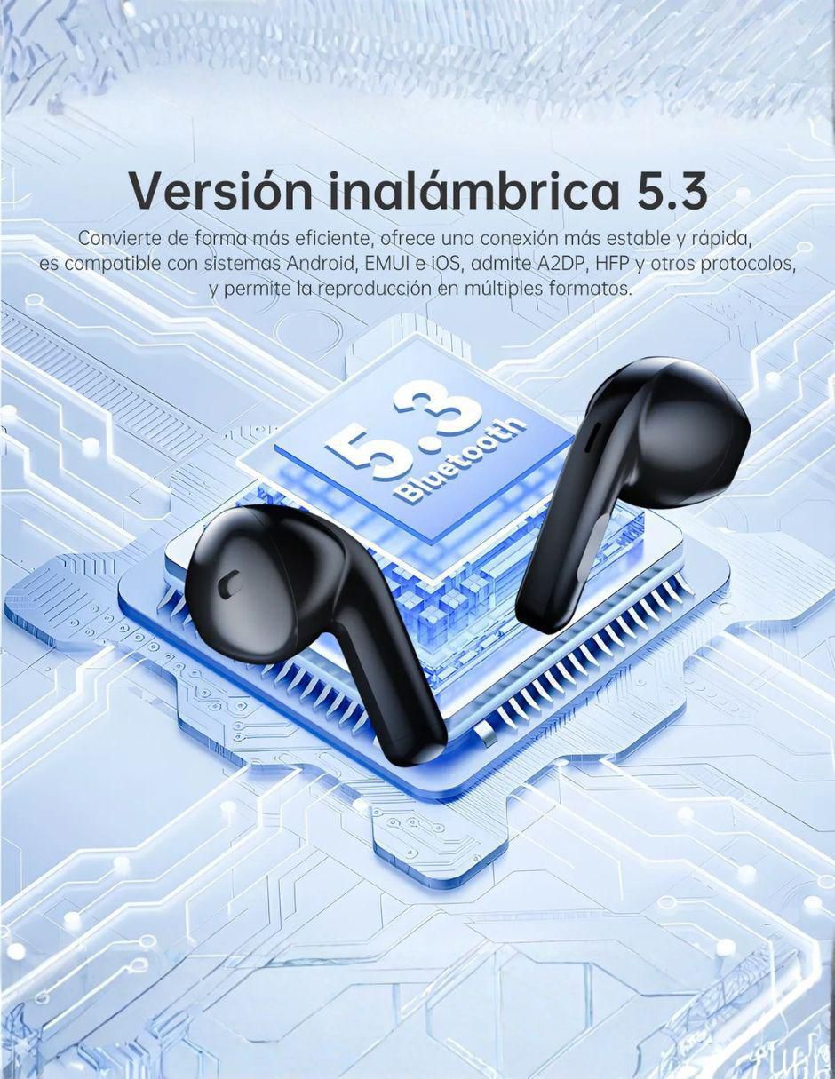 Audífonos In-Ear Gtide l21 inalámbricos con cancelación de ruido