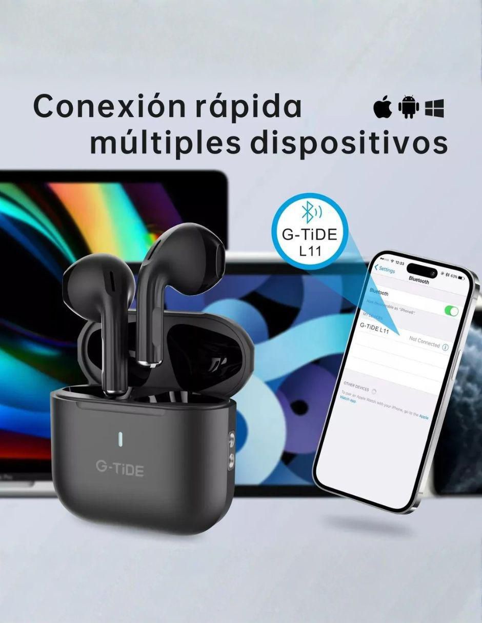 Audífonos In-Ear L11 inalámbrica con cancelación de ruido 6