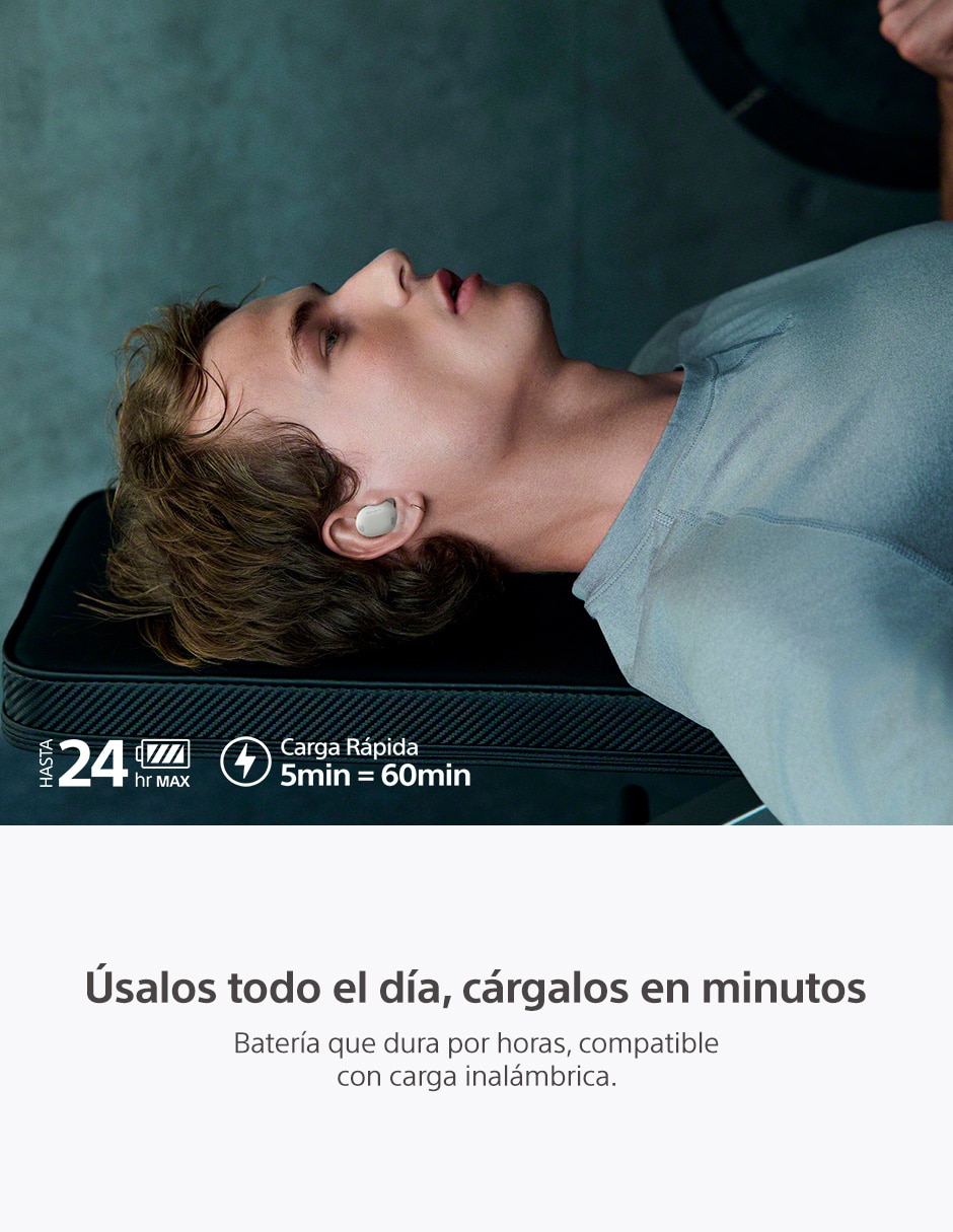 AUDÍFONOS TRUE WIRELESS SONY, PLATEADO6