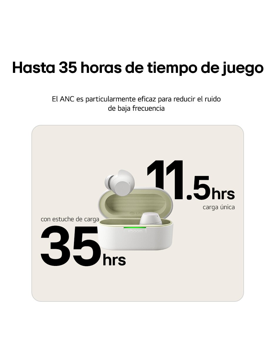 Audífonos In-Ear Budslitewh inalámbricos con cancelación de ruido 12