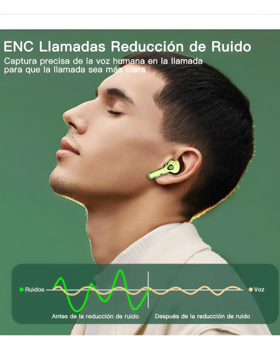 Audífonos in-ear XTLLAR7915 inalámbricos con cancelacion de ruido 3