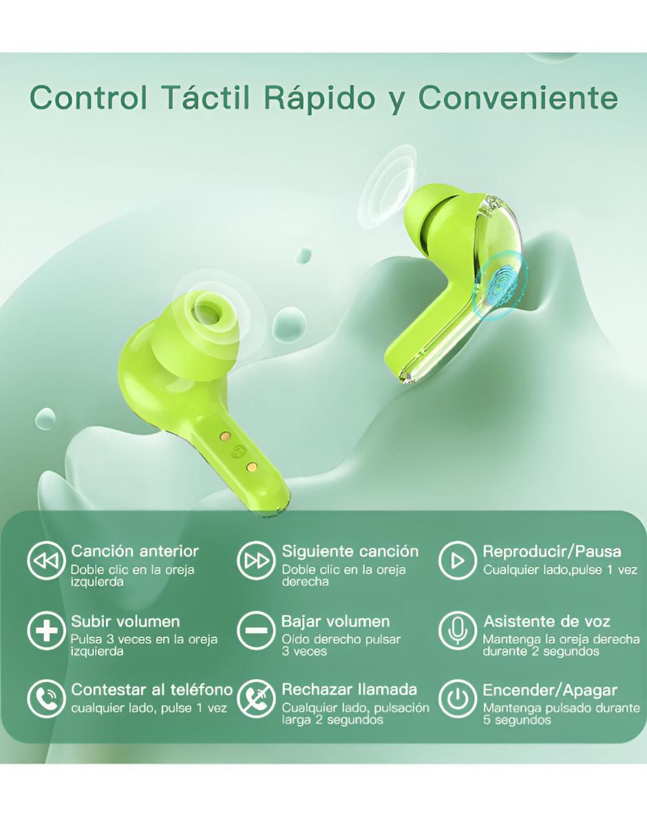 Audífonos in-ear XTLLAR7915 inalámbricos con cancelacion de ruido 4