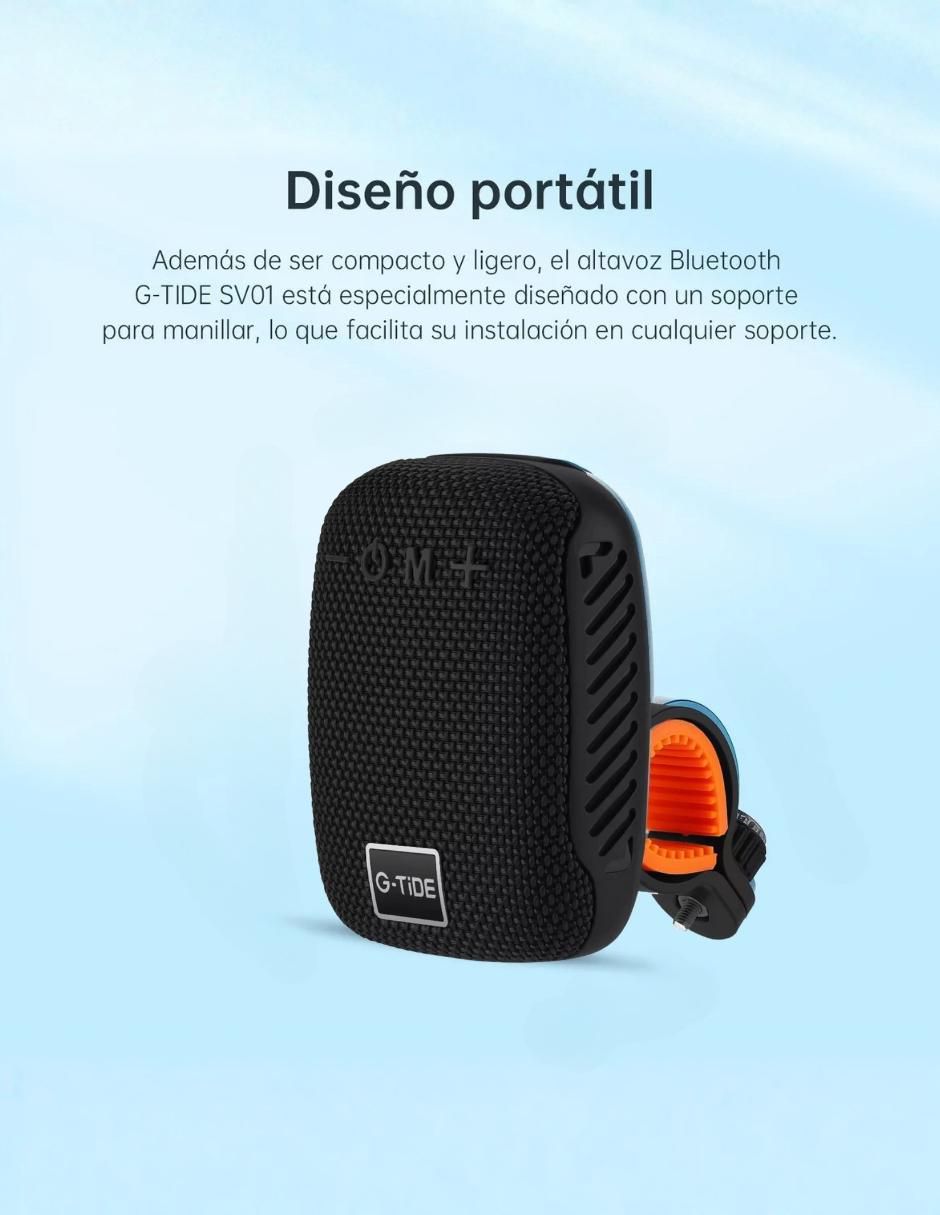 Bocina gtide sv01 bluetooth no aplica