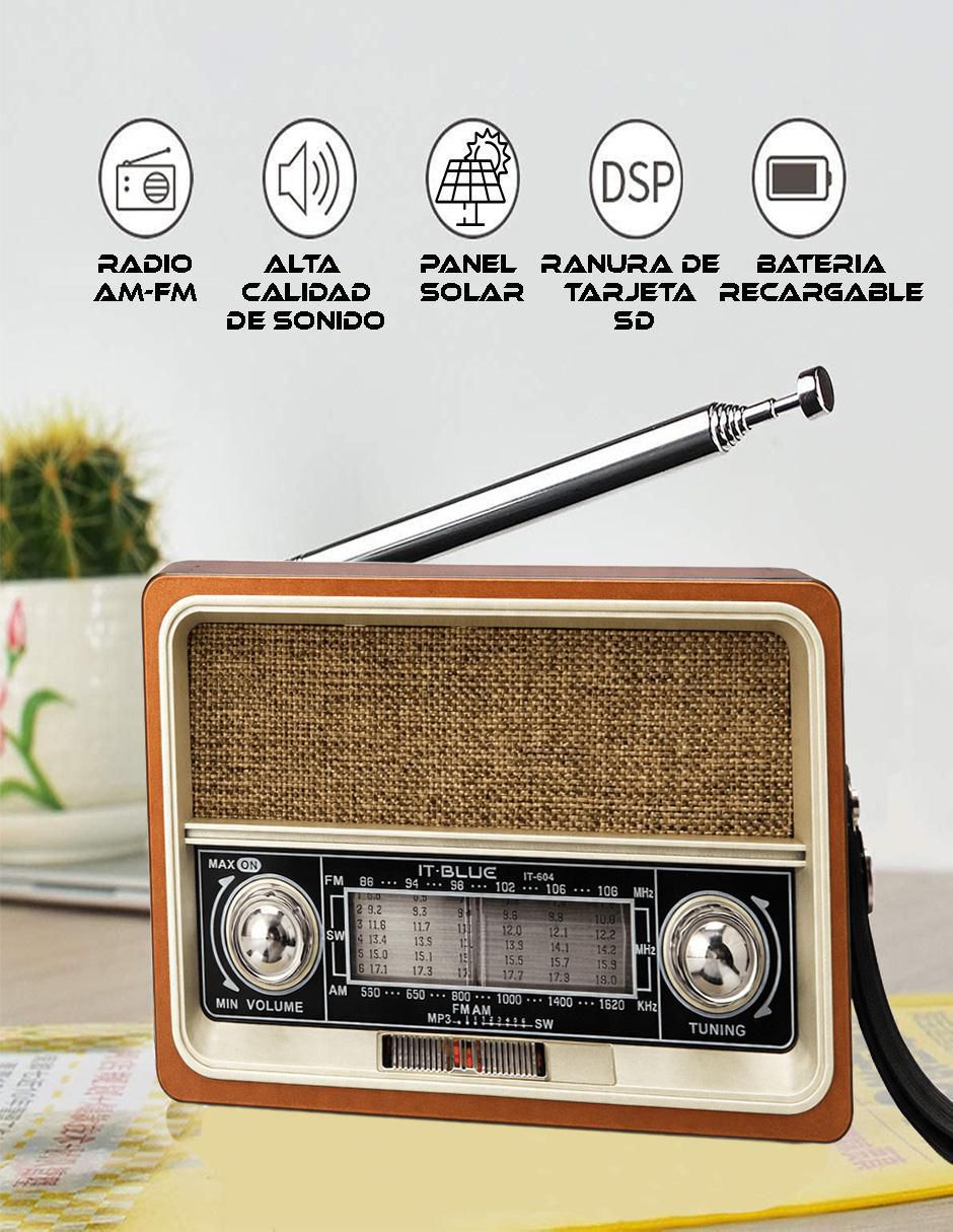 Bocina portátil RA-604 bluetooth 6