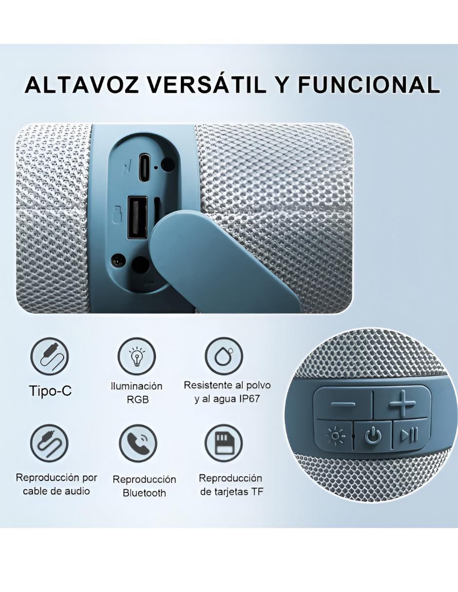 Bocina portátil XTLLAR12394 bluetooth 2