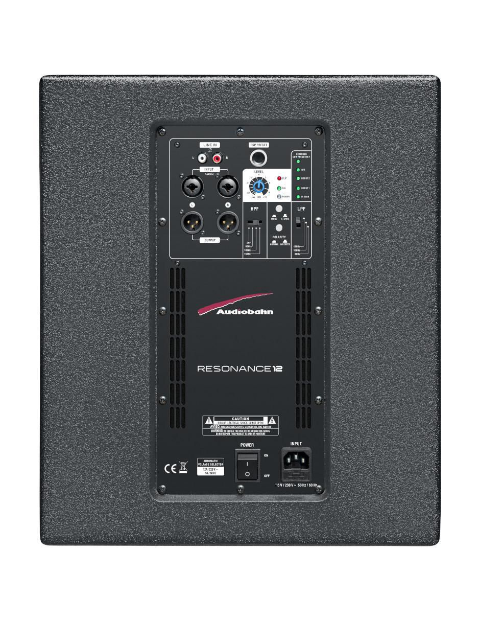 Subwoofer Resonance12 3