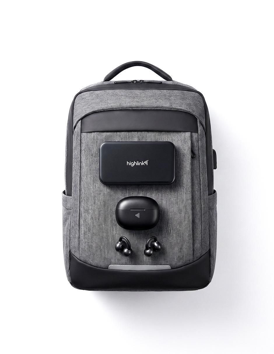 Set de audífonos Ultrafree, Backpack y Powerbank inalámbricos con 6