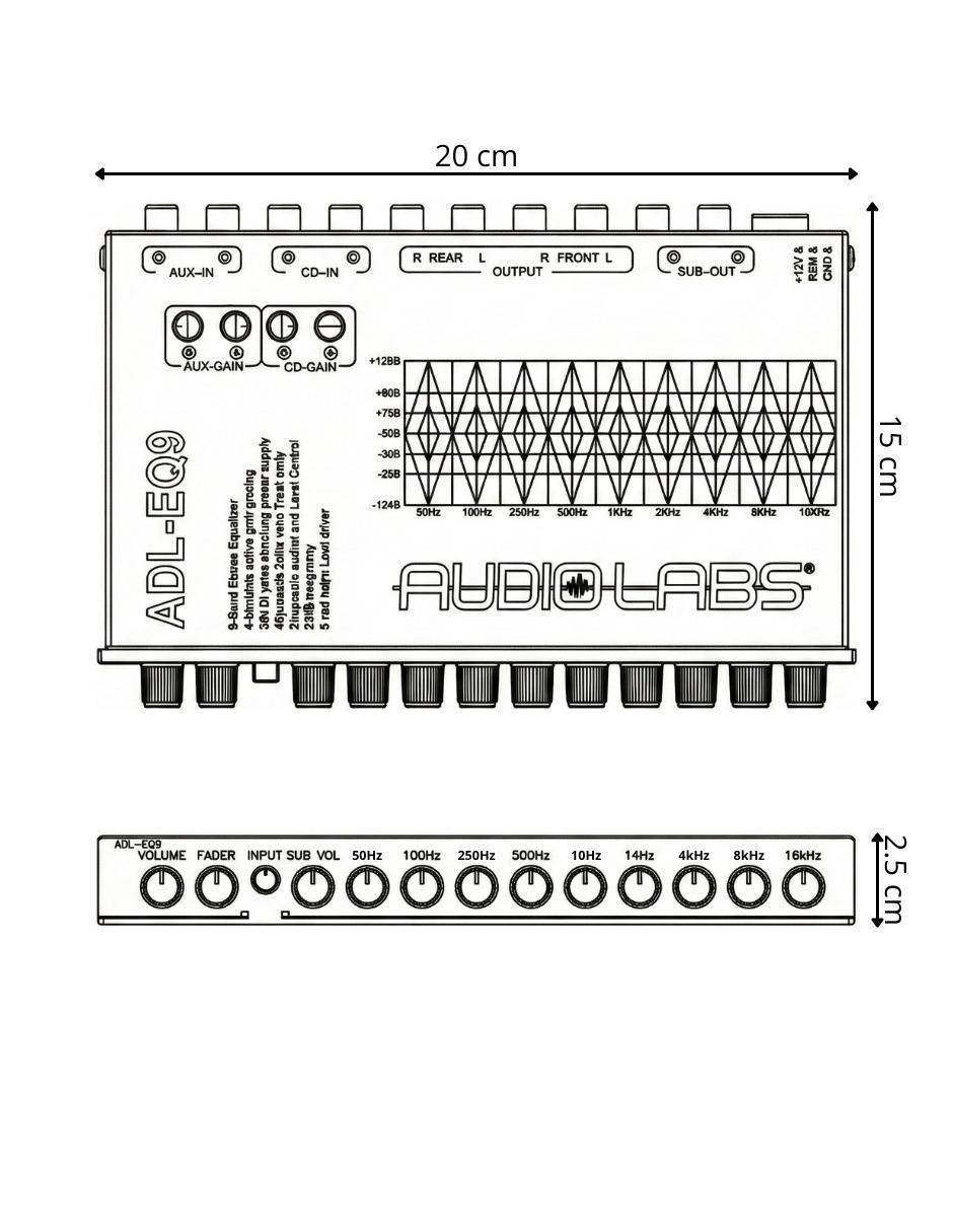 Preamplificador EQ9 de 12 V 6