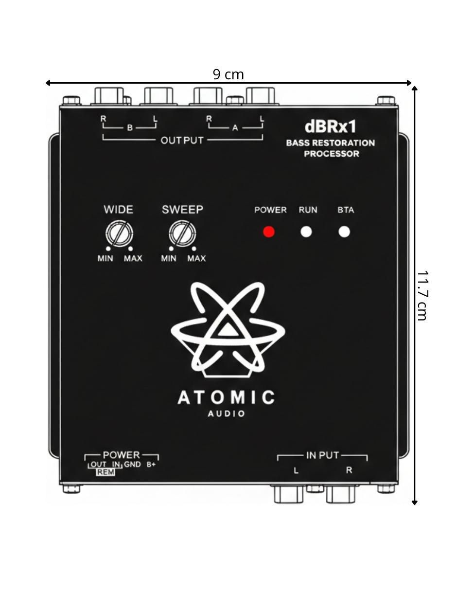 Preamplificador DBRX1 de 0.2-6.0 V 8