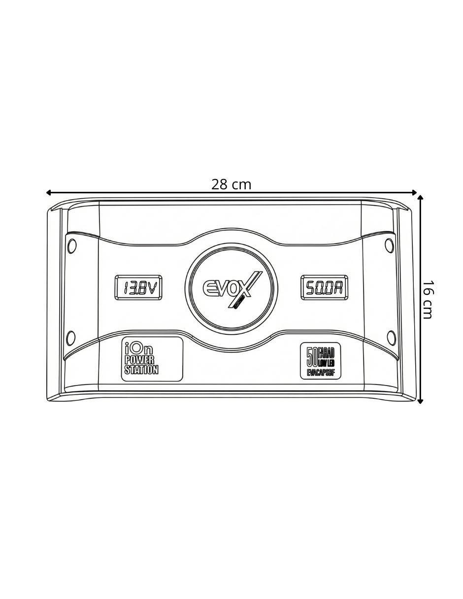 Preamplificador eEVXCAP50F de 18 V 6